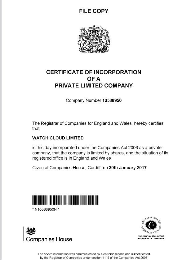 WatchCloud Limited Company Profile PDF